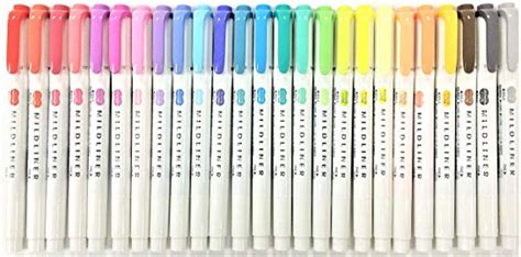 Zebra Pen Mildliner Highlighters Double Ended Highlighter Broad And