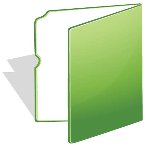 Folder, green icon - Free download on Iconfinder png image