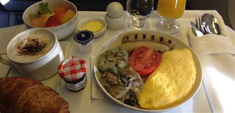 Business Class Breakfast On Singapore Airlines Live And Let S Fly