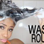 Relax Color Your Hair On The Same Day My Routine Start To Finish Video Black Hair