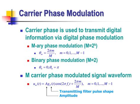 Ppt Digital Transmission Via Carrier Modulation Powerpoint