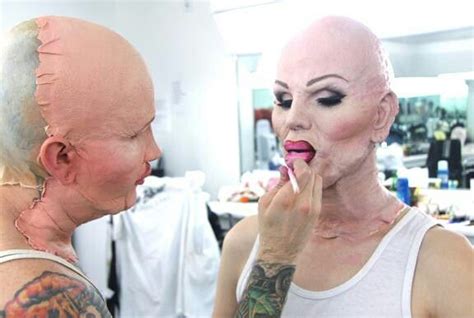 Next Level Of Drag Full Prosthetics Creating Patsy From Ab Fab In