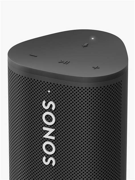 Sonos Roam Smart Speaker With Voice Control Black