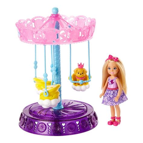 Juguetes de muñecas barbie para niños y bebés. Barbie Dreamtopia Chelsea Doll and Carousel Playset # ...