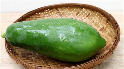 Green Papaya Recipe How To Cook Green Papaya Youtube