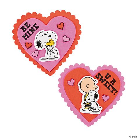 Peanuts Valentine Magnet Craft Kit Discontinued
