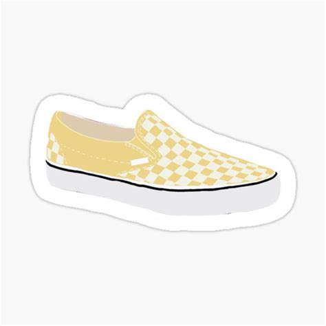 Checkered Shoes Sticker By Saraalwa Redbubble