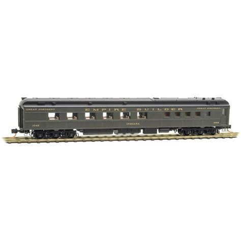 Micro Trains Mtl N Scale Heavyweight Dining Car Great Northerngn 1048