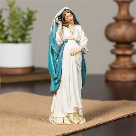 Our Lady Of Hope Statue Nossa Senhora Gravida Our Lady Virgem Maria