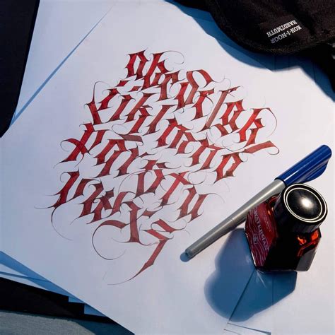 Alphabet Alphabet Calligraffiti Tattoo Lettering