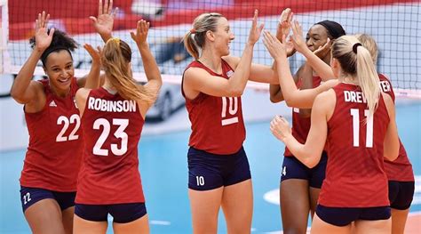 usav announces u s olympic women s volleyball team usa volleyball usa volleyball usa