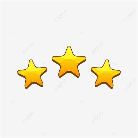 Golden 3 Stars Golden 3 Star Star Golden Png And Vector With