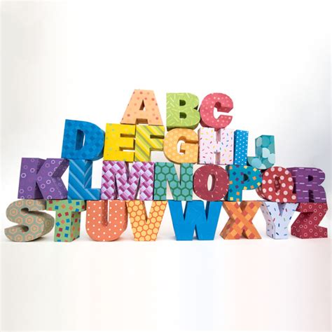 Paper Alphabet To Download And Make Rob Ives