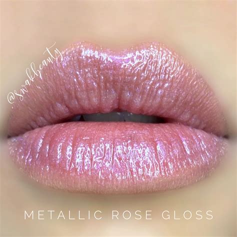 Lipsense Metallic Rose Gloss Limited Edition