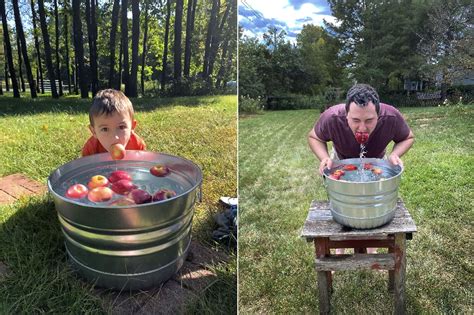 Bobbing For Apples A Tasty Autumn Tradition Bobbing For Apples Is A