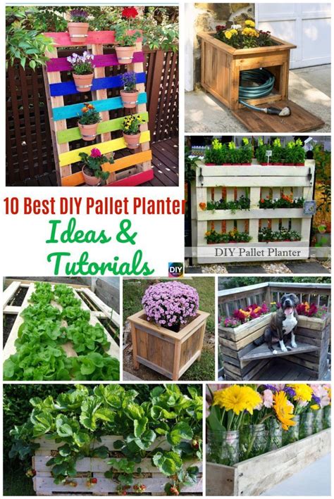 10 Best Diy Pallet Planter Ideas And Tutorials Pallet Diy