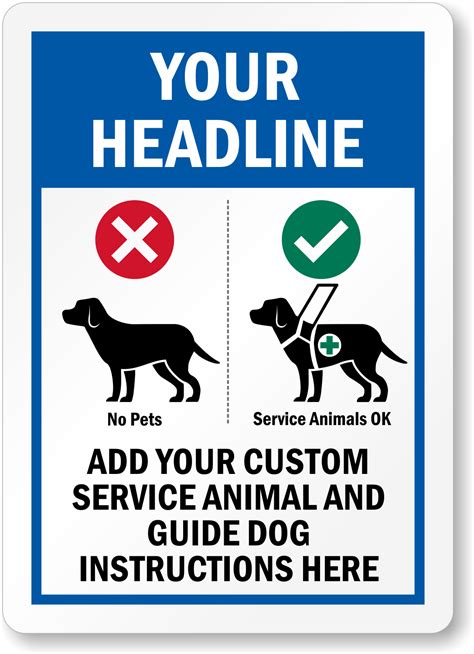 Service Animals Only Sign Printable Printable Form Templates And Letter