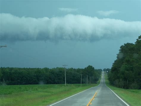I Went Through This Bad Storm In Stateboro Ga It Looked Like A