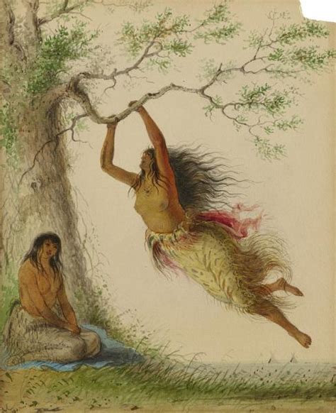 Indian Girls Swinging Smithsonian American Art Museum