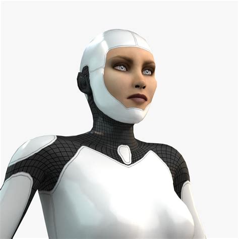 Female Android Rigged Animated 3d Cgtrader