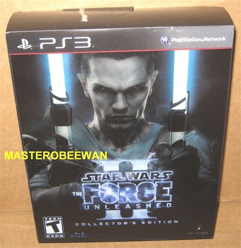 Star Wars The Force Unleashed Ii Collectors Edition Playstation 3 Ps3