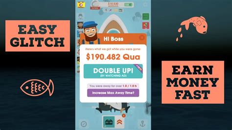 Hooked Inc Easy Money Glitch April 2020 Idle Fishing Game Youtube