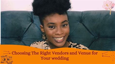 Tips To Select The Right Vendors And Venue For Your Dream Wedding Youtube