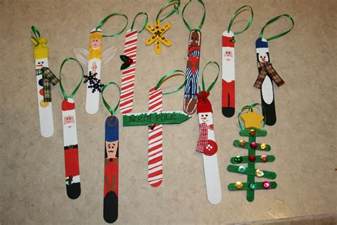 Christmas Crafts Using Tongue Depressors Christmas Day