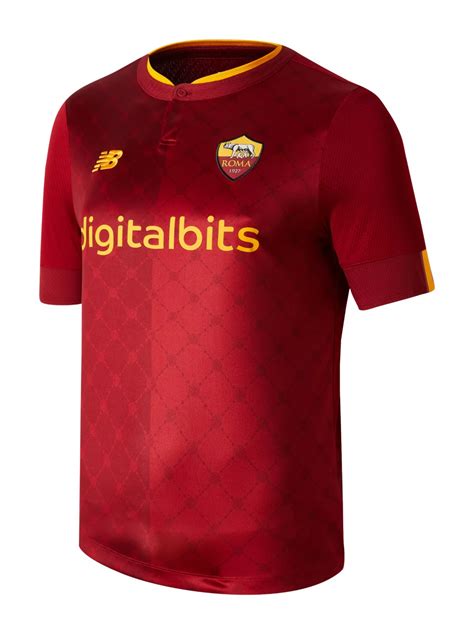 As Roma 2022 23 Home Kit