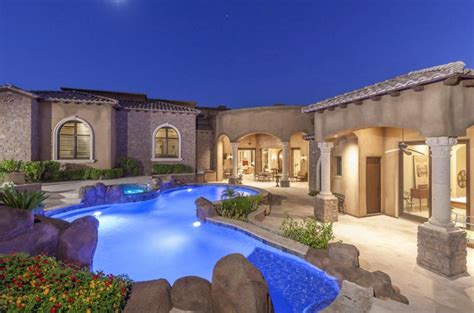 3995 Million Mountaintop Mansion In Scottsdale Az Homes Of The Rich