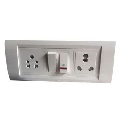 Roma White Electrical Switches Switch Size 2 Module At Rs 600piece