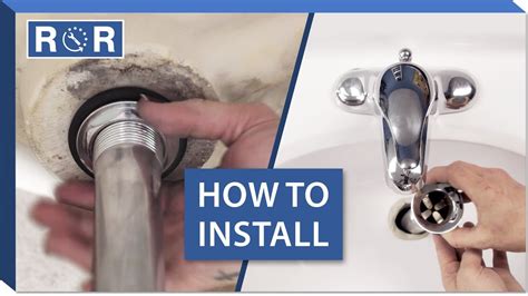 How To Install New Bathroom Sink Drain Rispa