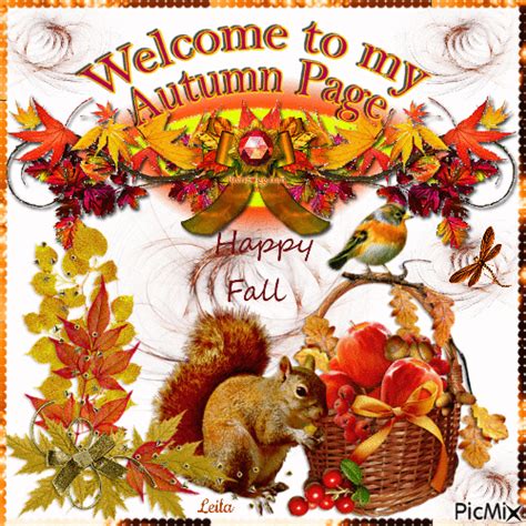 Welcome To My Autumn Page Happy Fall Pictures Photos And Images For