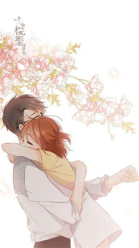 Long Distance Anime Couples Anime Couple Hug Hd Phone Wallpaper Pxfuel