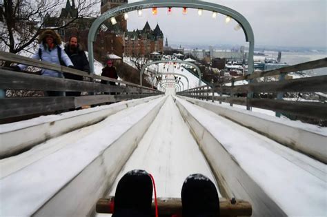 What You Need To Know About The Quebec City Toboggan Ride