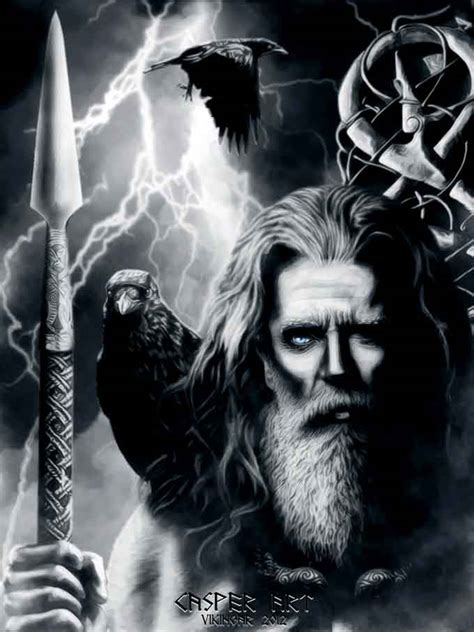 The Viking Post Odin The Allfather
