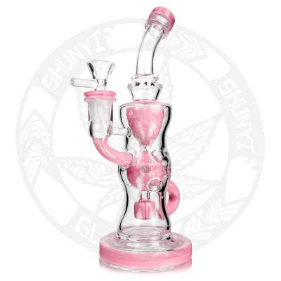 Mothership Fab Klein Recycler Dab Rig Matrix Perc Glass Water Pipe Smoking Pipe China Glass