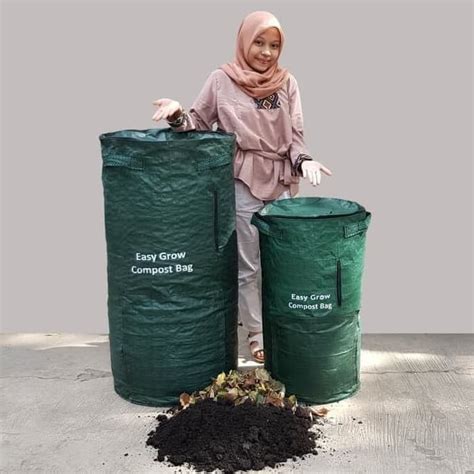 Tempat Sampah Organik Kantong Kompos Ukuran Medium Compost Bag Medium