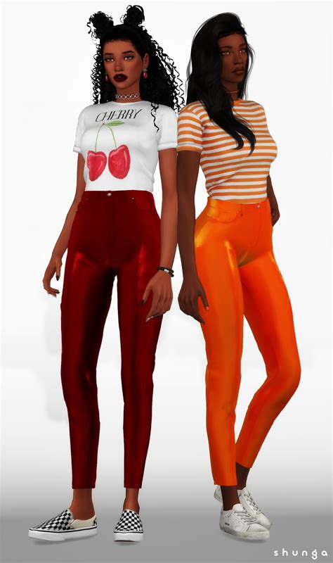 Hbcu Black Girl Sims 4 Clothing Sims 4 Sims