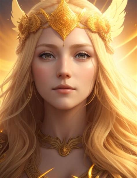 Sunna The Norse Goddess Of The Sun And Daylight