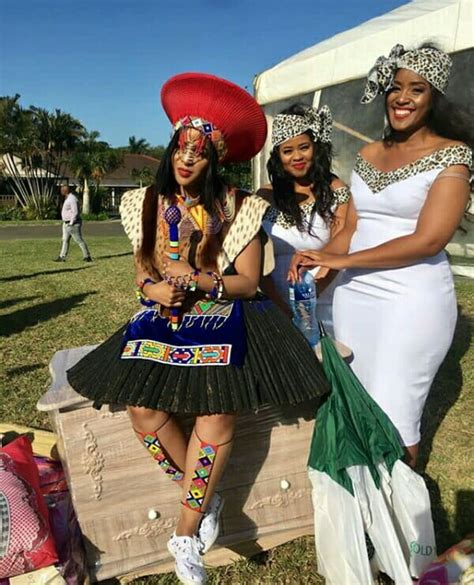 clipkulture bride dressed in zulu imvunulo traditional wedding attire for umembeso