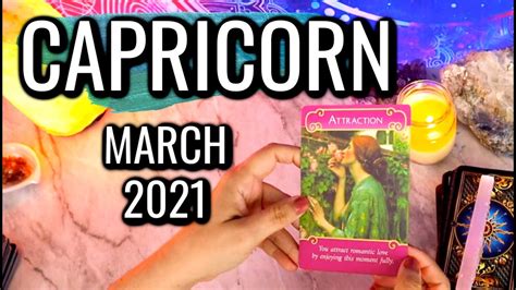 Capricorn March 2021 Tarot Reading 💓🌟🔮surprise You Are Their Wish
