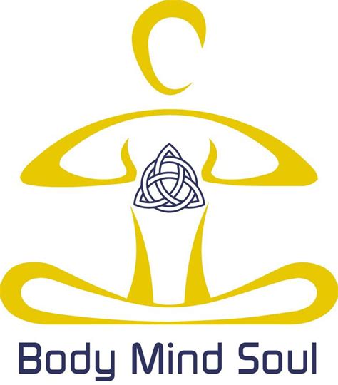 Body Mind Soul And Spirit Body Logo Design Mindfulness Massage Logo