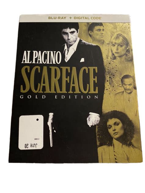 New Scarface Gold Edition Blu Ray Digital Hd And Slipcover Sleeve Free