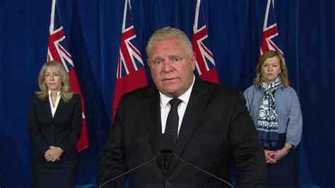 Sources told ctv news toronto the decision was made over the weekend, as. Doug Ford Announcement Today Time : Ontario Postpones Part Of Its Health Care Overhaul Due To ...