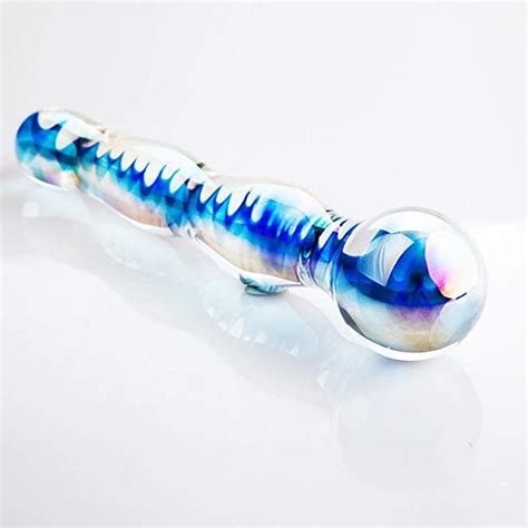 Cnm Crystal Glass Pleasure Wand For Women Masturbation Toy Smooth And