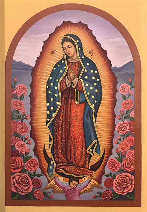 Our Lady Of Guadalupe Art Collectibles Prints Aloli Ru