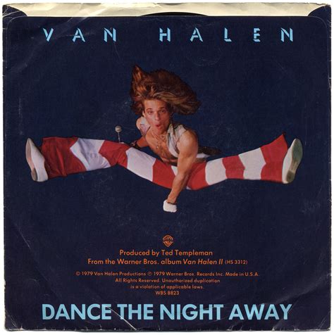 Let's dance the night away. Dance The Night Away, Van Halen | Dance The Night Away b/w ...