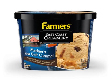 Mariners Sea Salt Caramel Ice Cream Farmers Dairy