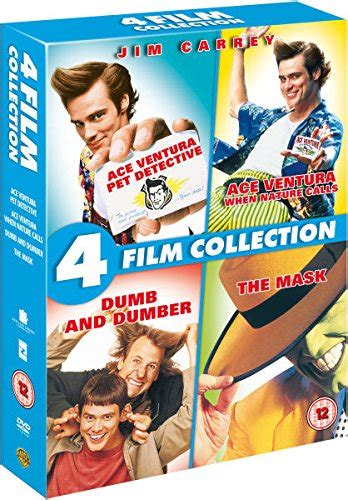 Jim Carrey 4 Movies Collection Ace Ventura Pet Detective Ace Ventura